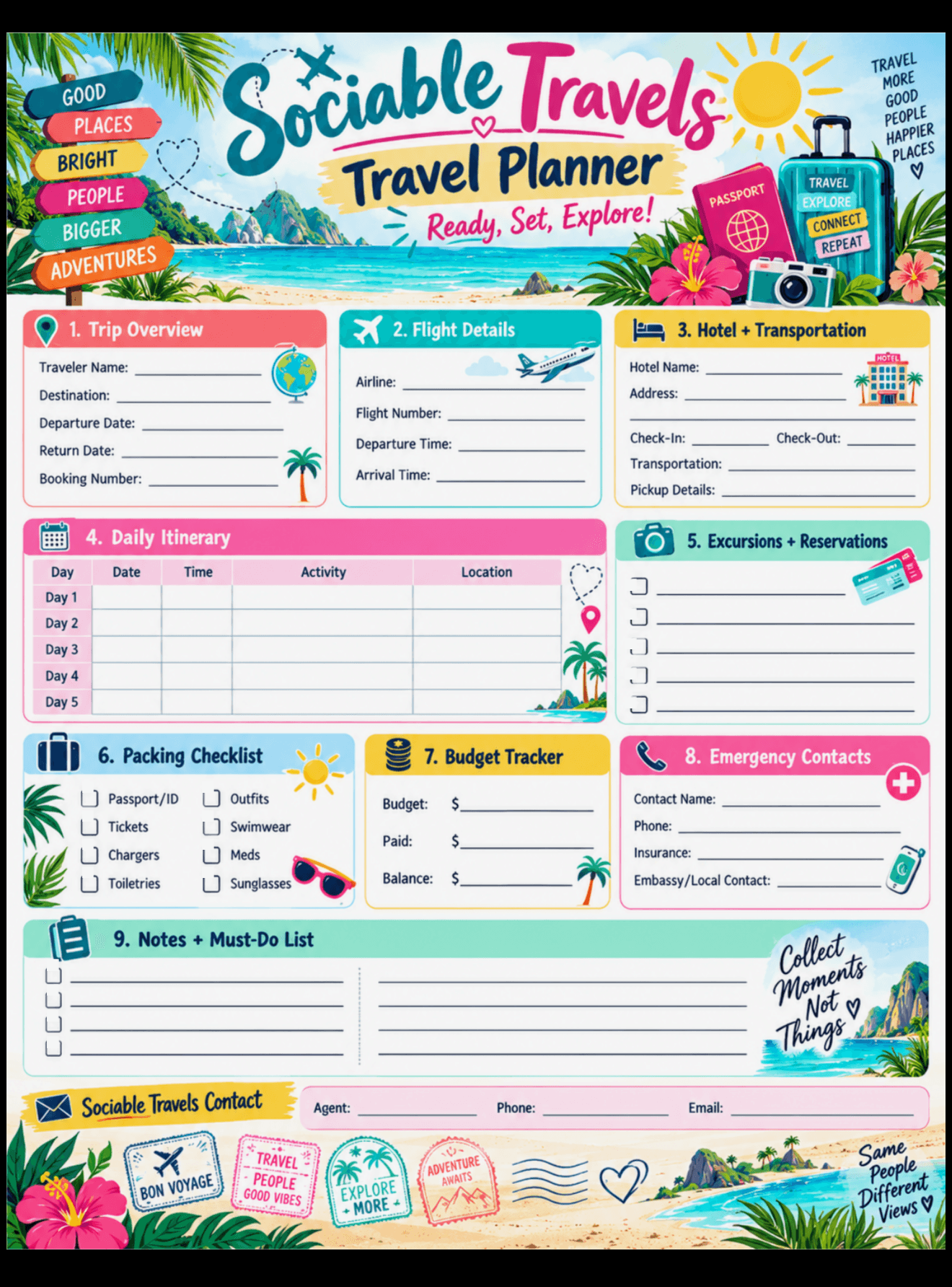 Sociable Travel Planner